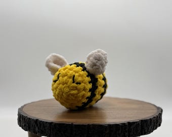 Handcrafted Baby Bee Stuffed Animal - Christmas Gifts for Kids, Delightful, Soft & Cuddly Bee Toy