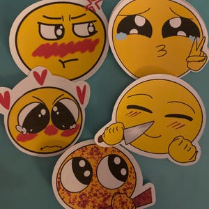 Emoji stickers