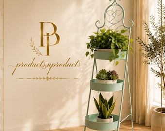 3 Tier Plant Stand, Metal Flower Pot Holder, Indoor Outdoor Plant Rack for Balcony Garden Decor