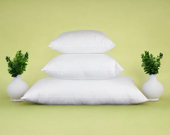 Premium Down Pillow Insert, Custom Size insert, Square Pillow Filling, Lumbar Insert, Rectangle Insert, Soft Pillow Inserts, Cushion Filling