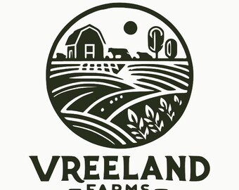 SVG File Vreeland Farms Logo (t-shirts, vinyl stickers, etc)