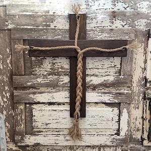 Wedding Unity Ceremony Cross - Espresso