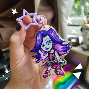 Monster Girls Spectra Keychain