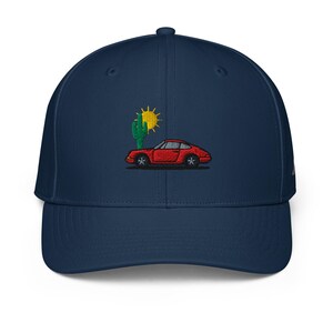 Car racing Hat Unisex Adjustable Baseball Cap Stylish RaceCar Gifts Sunset Sports Car Headwear