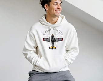 Aviation-Themed Hoodie | Cozy Pilot Sweatshirt | Gift for Aviation Lovers