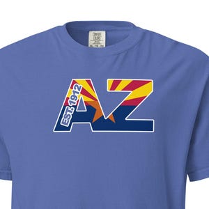 Camiseta gráfica de Arizona Diseño de mapa del estado vintage Camiseta unisex con herencia de Arizona Regalo para él o para ella Ropa de recuerdo