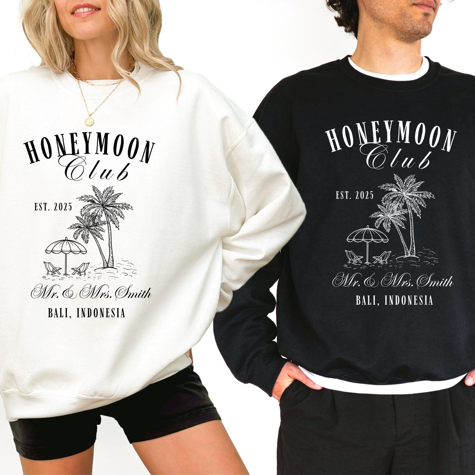 Honeymoon Club Sweatshirt- Chrysti