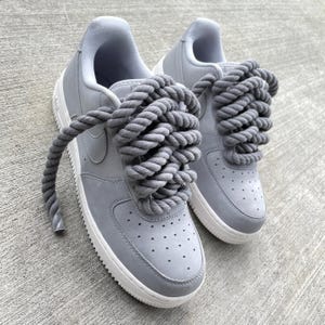 women air force 1 with rope laces