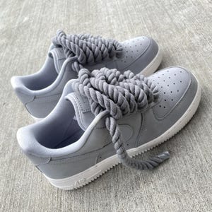 ladies air force 1 with rope laces