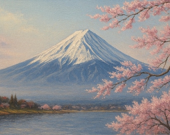 Mt Fuji artwork . Japanese art - Etsy 日本