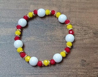 Kansas City Chief's Home Game Bracelet