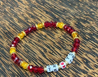 TK <3 TS Fabulous Faceted Beaded Bracelet