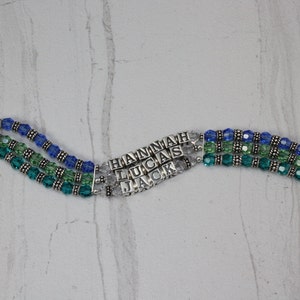 Sterling Silver Swarovski Crystal Single Color Birthstone Mother's Bracelet image 3