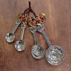 Farm Life Rooster Measuring Spoon Set
