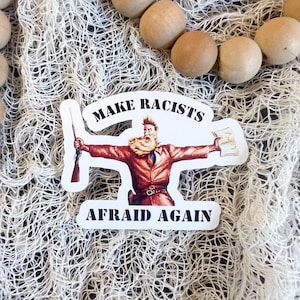 John Brown Abolitionist Sticker: Radical History Anti-Racist Vinyl Decal