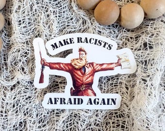 John Brown Abolitionist Sticker: Radical History Anti-Racist Vinyl Decal