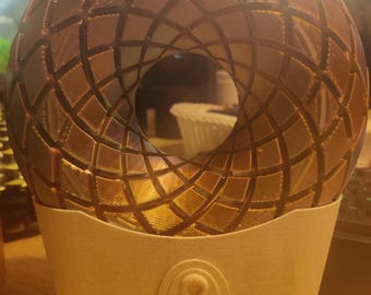 Basket (Ankh) Rodin Coil Torus .STL 185mm. x 65mm. Diameter | iToroid Vortex Wave Field Generator | PEMF Coil |