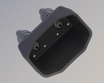 Base Rodin Coil .STL 160mm. x 56mm. Diameter 2 x BNC Connector | 3D File STL Coil | iToroid Vortex Wave Field Generator | Coil 2x12 groves