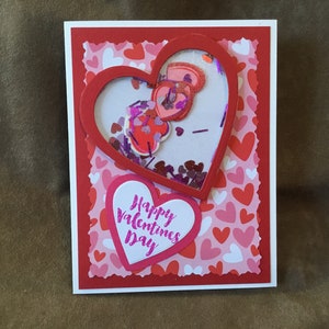 Valentine’s Day Shaker Card (C-398)