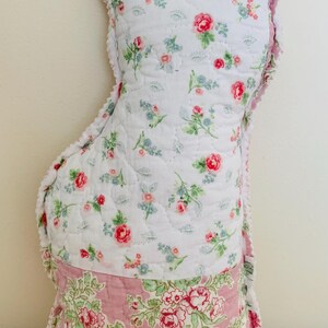 Quilted Cat Pillows Patchwork Floral Pet Pillows for Cat Lovers image 12