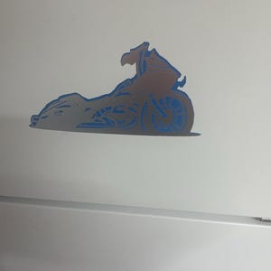 bagger motorcycle Harley decal