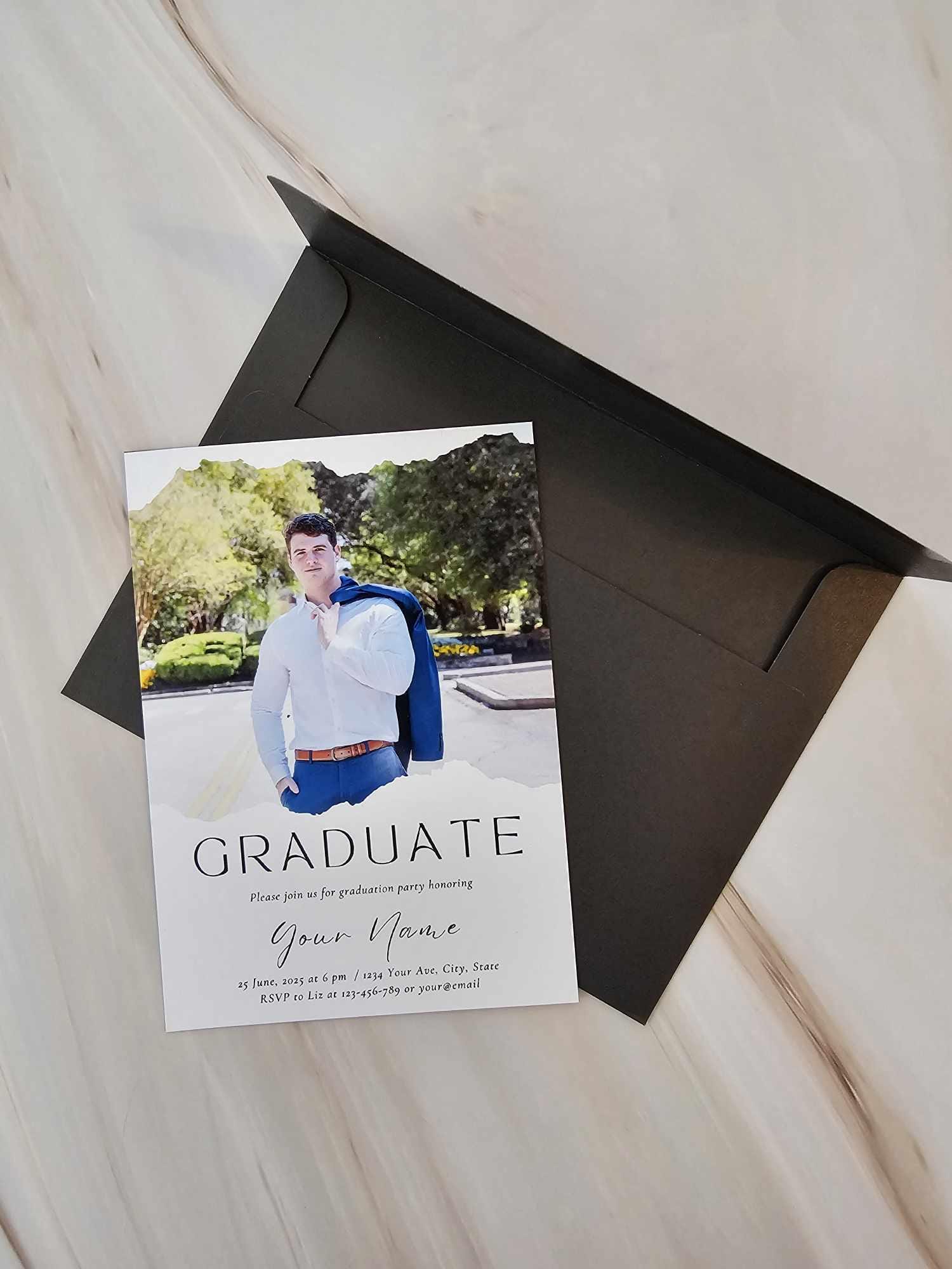Custom Magnetic Graduation Announcements/Party Invitations