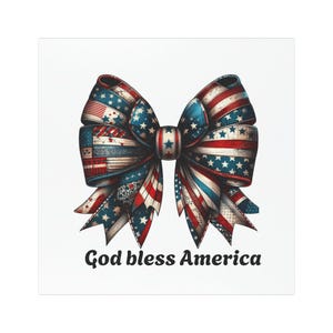 Patriotic Car Magnets gift - Bumper stickers July 4th bumper USA flag car , Decorative Magnet, Weatherproof Magnet  Political Bumper Sticker