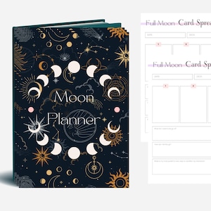 Moon Phase Journal: Astrology Planner & Lunar Tracker (Digital Download).