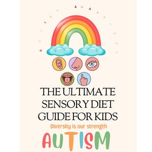 Ultimate Sensory Diet Guide PDF | Kids Autism, ADHD, SPD Toolkit | Occupational Therapist Approved | Printable Activities + Planner&quot;