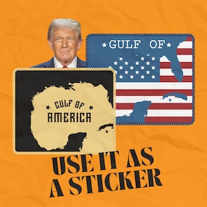 Gulf of America – Funny PNG - SVG - JPG & pdf Usa Patriotic Trump Art, Gulf of Mexico diy and Vinyl