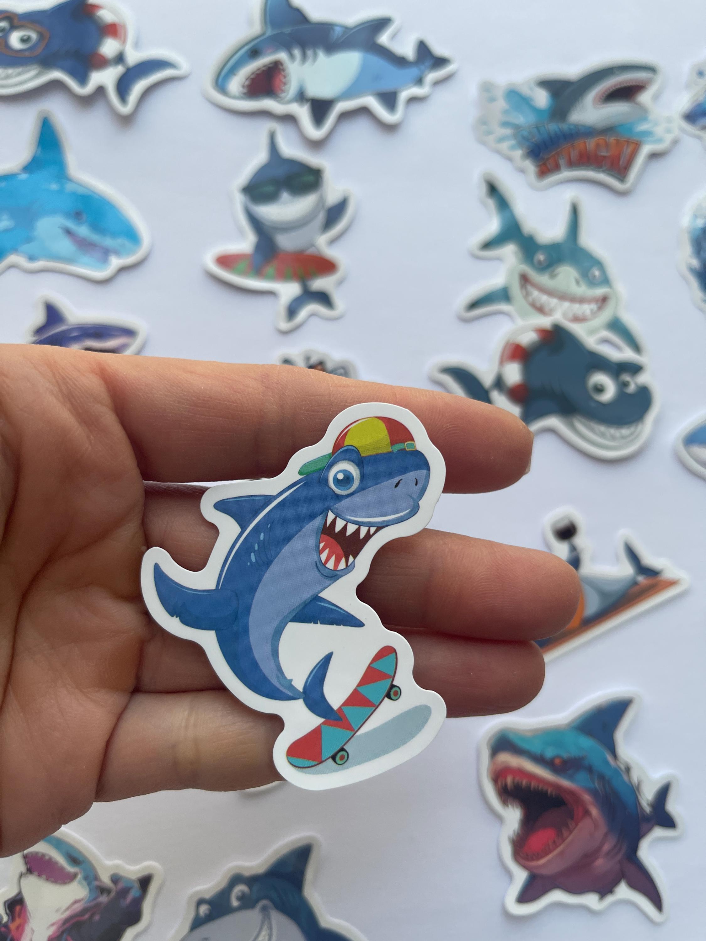 Sticker Bomb Shark Shark Stickers,vinyl Stickers,10-50 Pcs Random Pack, FREE Shipping ...