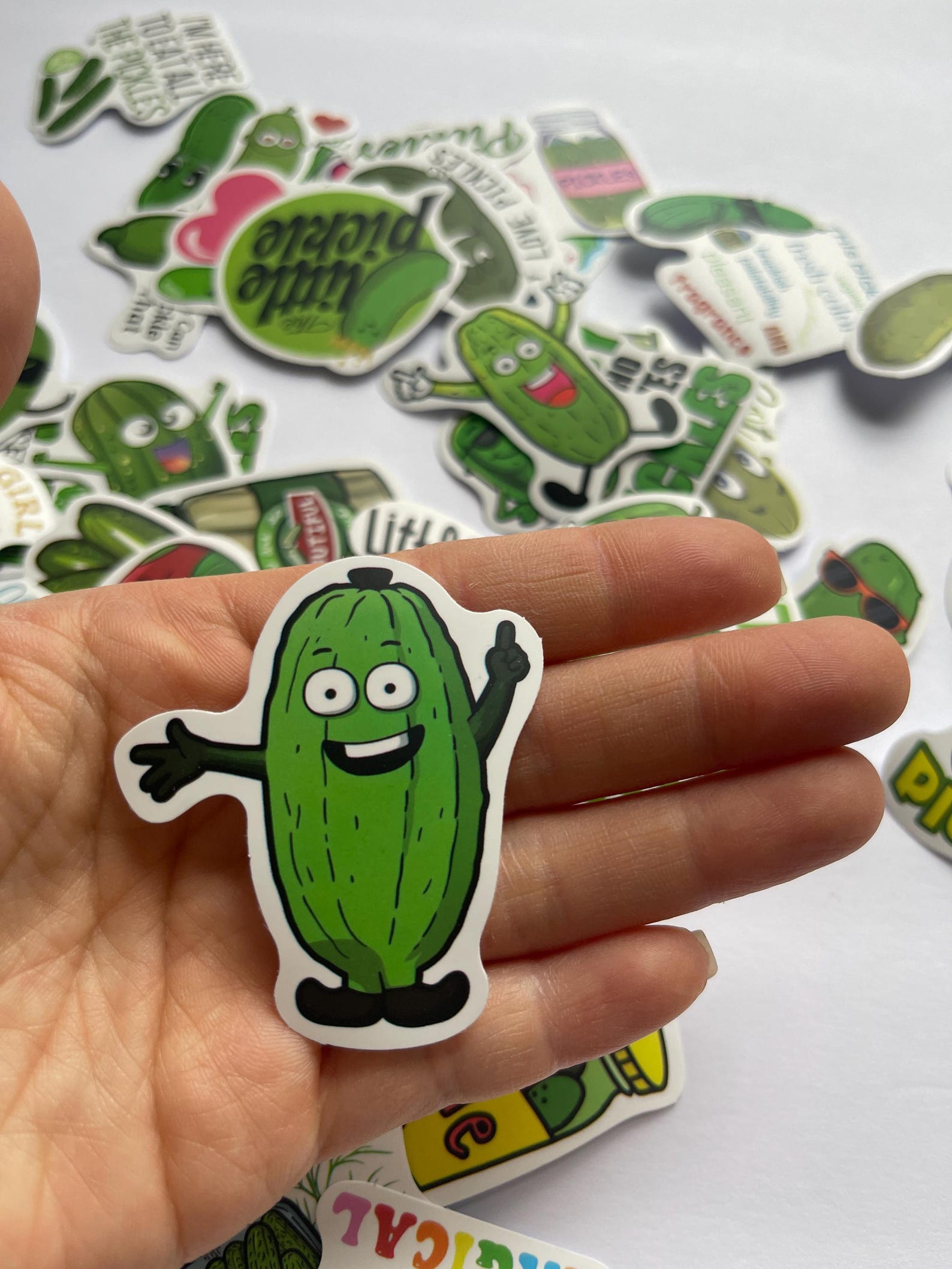 Pickle Stickers,vinyl Stickers,10-50 Pcs Random Pack, FREE Shipping ...