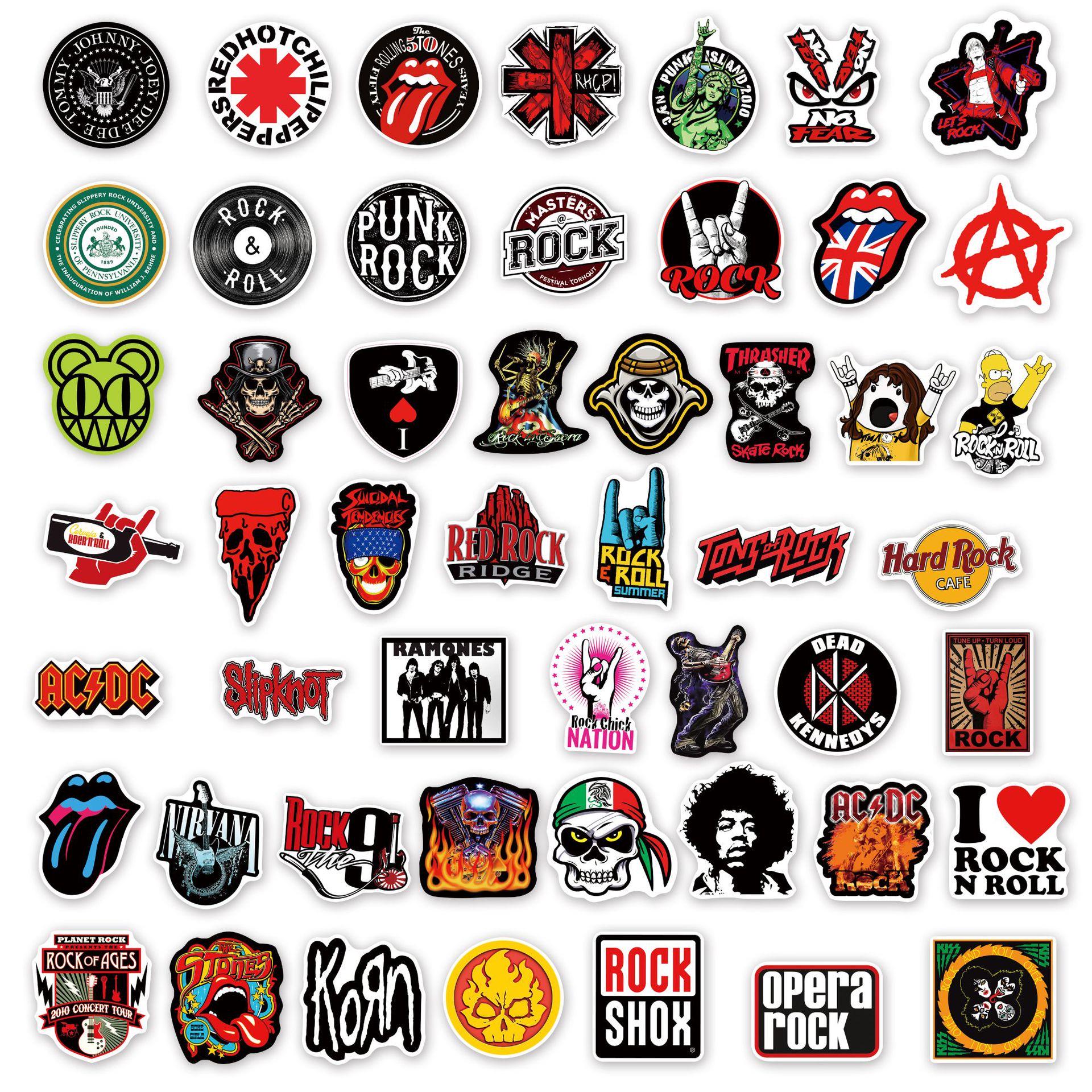 Stickers With Rocks Rock Stickers, Vinyl Stickers,10-50 Pcs Random Pack, FREE Shipping ...