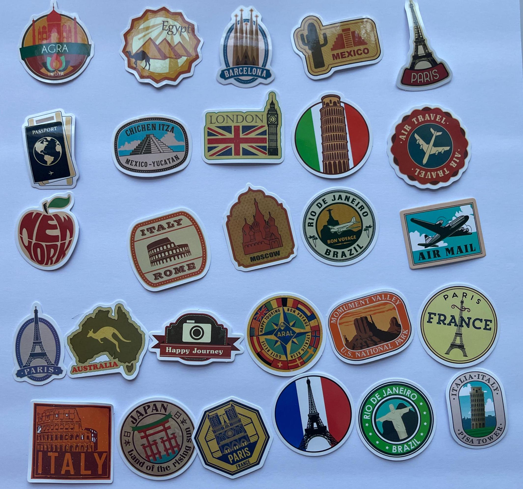 Sticker Pack Explorer World Explorer Set Stickers,vinyl Stickers,10-50 Pcs Random Pack, FREE ...