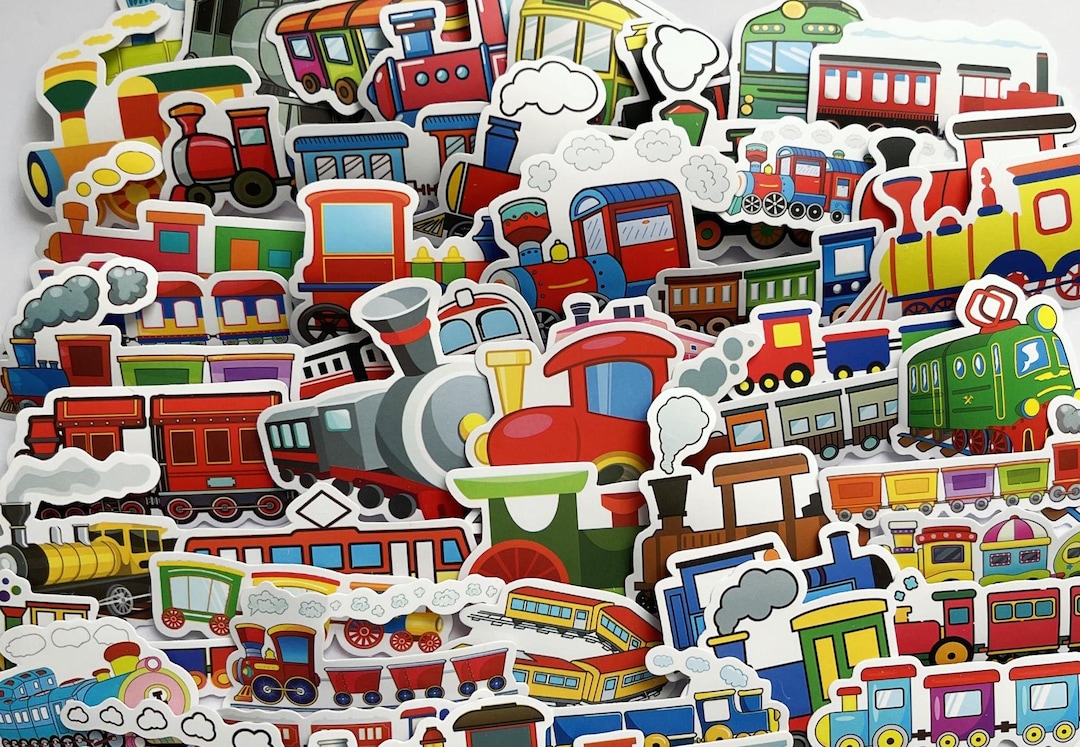 Train Stickers,vinyl Stickers,10-50 Pcs Random Pack, FREE Shipping ...