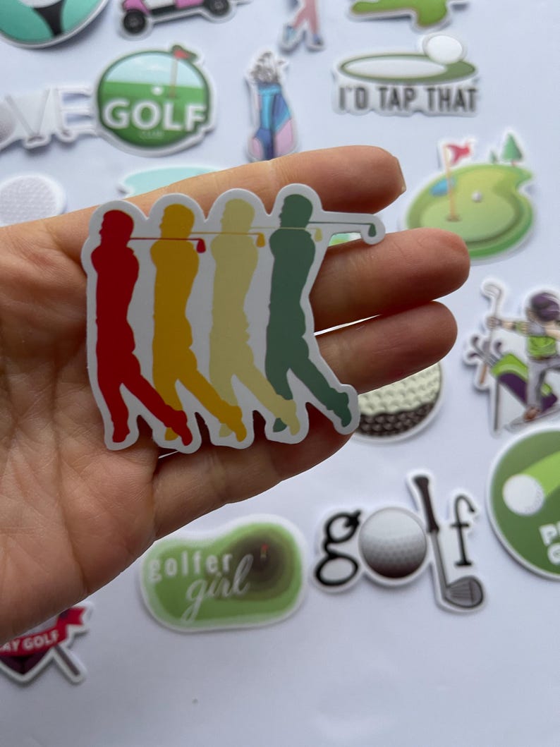 Golf Boot Sticker Golf Stickers,vinyl Stickers,10-50 Pcs Random Pack, FREE Shipping ...