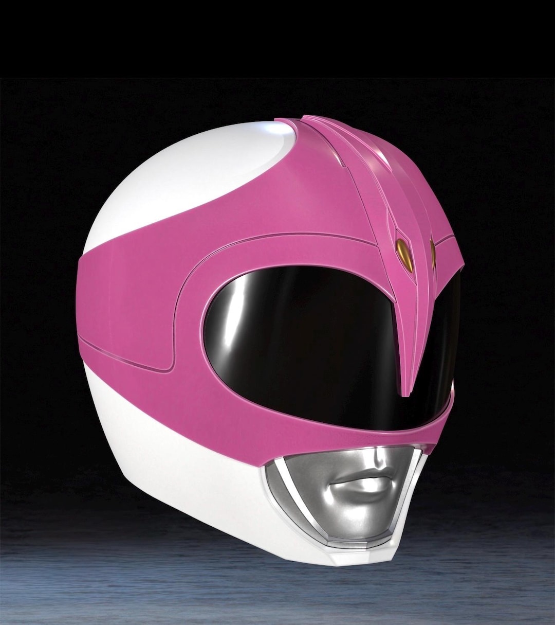 Pink Ranger Helmet - 3D Printed - Etsy