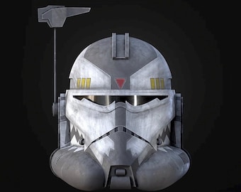 Commander Wolffe Helmet - 3D Printed
