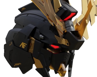 Transforming Gundam Banshee Helmet - 3D Printed