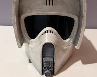 Scout Trooper (Weathered) Star Wars helmet - 3D Printed