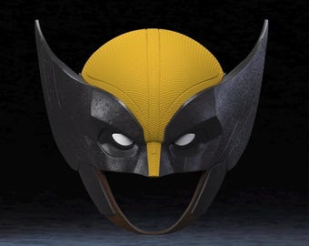 3D Printed Wolverine Mask From DP3 – Wearable PLA Cosplay Helmet