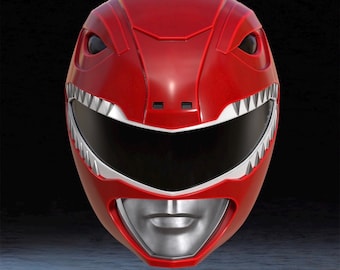 Red Ranger Helmet – Wearable PLA Cosplay Helmet