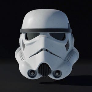 Rogue One Stormtrooper Helmet (stl file - digital download only)