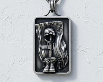 Battlefield - Dimitri DIMA Mayakovsky American Military Dog Tags