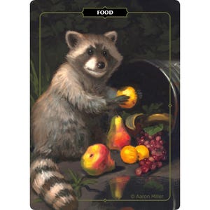 Ficha de comida - Panda do lixo (4x)