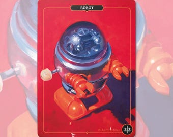 Robot Token 2/2 (2x)
