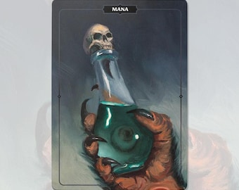 Black Mana Token
