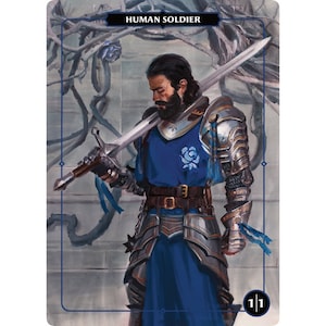 Human Soldier 1/1 Token (4x)