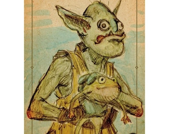 Goblin 1/1 - Frog Token (4x)