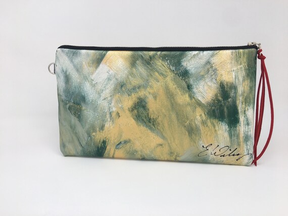 statement clutch purse
